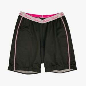 Canari Shorts Womens M Medium Black Padded Pull On Cycling Brief Logo Waistband